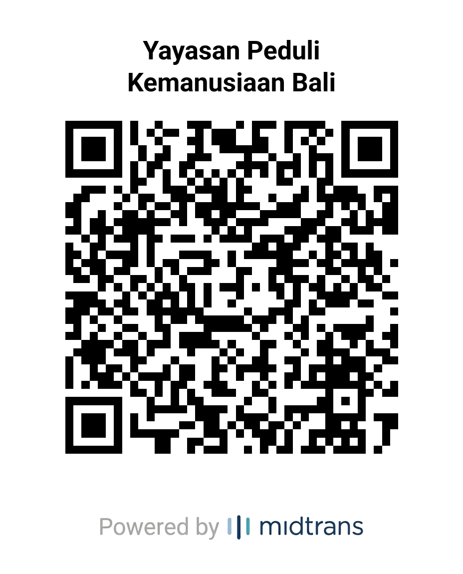MidTrans Payment Link to Yayasan Peduli Kemanusiaan Bali